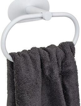WENKO Handtuchring Turbo-Loc® Modell Orea, aus Edelstahl, Befestigen ohne Bohren