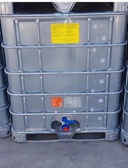 IBC-Container 1000l Blechummantelung industriell gereinigt top sauber - Ranstadt