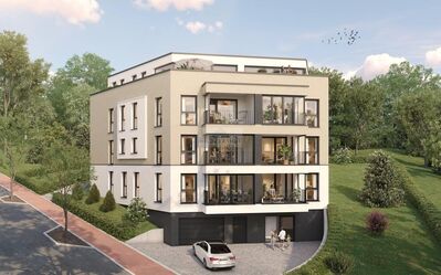 Provisionsfrei in Bovenden: Neubau am Sonnenberg, 4-Zimmer Penthauswohnung mit 115m², KFW 40 Effizienz