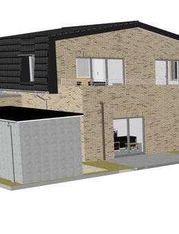 TOP-Lage, Neubau: 2-Zimmer-Erdgeschosswohnung mit PKW-Stellplatz in Friedrichskoog / Nordsee - Friedrichskoog