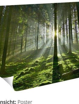 Artland Poster Sexy Frau am Spiegel, Erotische Bilder (1 St), ohne Rahmen