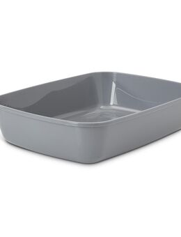 Savic Katzentoilette Iriz ohne Rand, 42 cm - grau