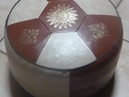 Pouf Sitzkissen Leder Hocker Sitz Sitzsack 41 cm Dm - Amberg