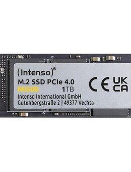 Intenso M.2 SSD PCIe 1 TB MI500 SSD-Festplatte (1 Terabyte) 5300 MB/S Lesegeschwindigkeit, 4500 MB/S Schreibgeschwindigkeit