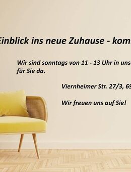 Sonnige 3-Zi-Wohnung mit Terrasse und Garten Haus E Whg 302 - Weinheim