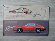 PORSCHE 911 Coupe von 1963 Blechschild - Leverkusen