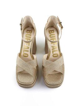 Buffalo Buffalo Cross -Vegan Glitter High-Heel-Pumps