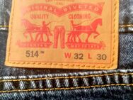 Levi's 514 W29 L32 Blue Denim, getragen,guter Zustand - Berlin