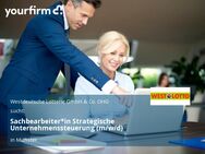 Sachbearbeiter*in Strategische Unternehmenssteuerung (m/w/d) - Münster