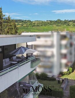 Zentrale 3-Zimmerwohnung in Weil am Rhein mit Penthouse Charakter und herrlichem Ausblick - Weil (Rhein)