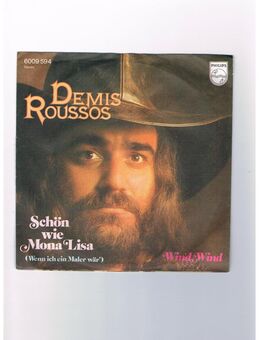 Demis Roussos-Schön wie Mona Lisa-Wind,Wind-Vinyl-SL,1975 - Linnich
