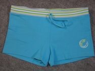 Strandhose Beach-Shorts Sporthose türkis, blau 2 Stück = 1 Preis Gr. 140 - Krefeld