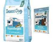 Kombi-Paket: 10 kg Green Petfood + 3 x 180 g InsectDog Denties - 10 kg InsectDog Sensitive + 3 x 180 g Denties