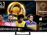 Hisense 55U7Q QLED Mini LED-Fernseher (139 cm/55 Zoll, 4K Ultra HD, Smart-TV, 4K UHD Mini LED)