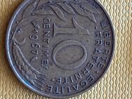 Münze Münzen Umlaufmünze Frankreich 10 Centimes 1967 - Alzey
