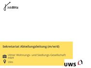 Sekretariat Abteilungsleitung (m/w/d) - Ulm