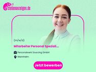 Mitarbeiter Personal (m/w/d) Spezialisierung Lohn- und Gehaltsabrechnung - Mannheim
