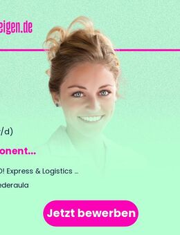 Disponent (m/w/d) - Niederaula