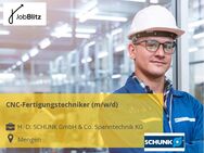 CNC-Fertigungstechniker (m/w/d) - Mengen