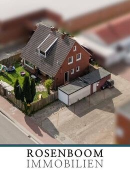 Solides Einfamilienhaus in zentraler Lage von Aurich - vermietetes Anlageobjekt mit Potenzial - Aurich