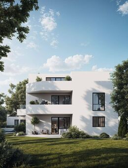 Weitblick Biebertal: Neubauwohnung mit 2 Zimmern und Garten in Feldlage - Biebertal