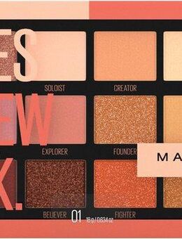MAYBELLINE NEW YORK Lidschatten-Palette Nudes Of New York, mit perfekter Nuance-Abstimmung
