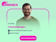 IT Service Manager (w/m/d) - Baden-Baden