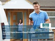 Zoll und Exportkontrollbeauftragter (m/w/d) - Meisenheim