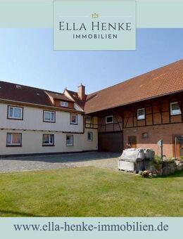 Gepflegtes Bauernhaus mit 2 Wohnungen und großem, teilweise ausgebautem Nebengebäude - Ilsenburg (Harz)