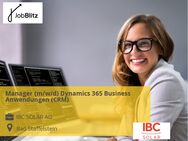 Manager (m/w/d) Dynamics 365 Business Anwendungen (CRM) - Bad Staffelstein