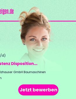 Assistenz Disposition (m/w/d) - Kirn