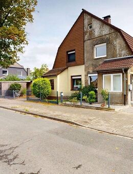 Provisionsfrei für Käufer: Doppelhaushälfte für Paare mit Garten und Stellplatz in Hamm-Herringen - Hamm