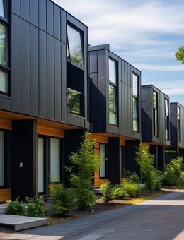 Wohnhaus mit Balkon und Doppelgarage - - Wonsees