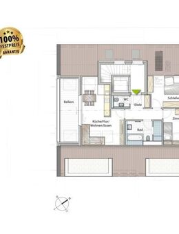 Charmante 3,5-Zimmer-Wohnung mit Loggia - Perfekt für Singles & Paare! - Sindelfingen