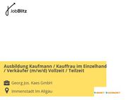 Ausbildung Kaufmann / Kauffrau im Einzelhandel / Verkäufer (m/w/d) Vollzeit / Teilzeit - Immenstadt (Allgäu) Zentrum