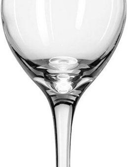 LIBBEY Gläser-Set Goblet Glas -PERCEPTION-, 414 ml, Ø 8,5 cm, H: 21 cm, 12er Set, Glas, hochwertig verarbeitet, im modernen Design