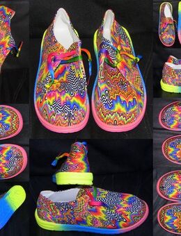 NEU*OVP Halbschuhe für Damen, bunte Sneaker, tolle Schuhe Gr. 40 / 40,5 - Schotten