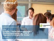 Erzieher / Heilerziehungspfleger / Kindheitspädagoge (w/m/d) in Tageseinrichtungen für Kinder - Gießen