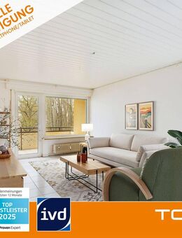 Lichtdurchflutete 3-Zimmer-Wohnung mit Balkon & Stellplatz in ruhiger Lage von Böblingen - Böblingen