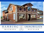 Wohn- und Geschäftshaus, gute Mieteinnahmen, 3 Wohnungen, 2 Geschäfte in 23749 Grube - Grube