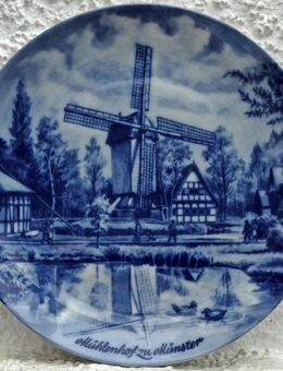 Münsterland-Teller Nr. 15: Mühlenhof zu Münster (Berlin Design) - Nottuln