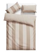 Home affaire Bettwäsche Sari, Flanell, 2 teilig, in verschiedenen Qualitäten, maritime Bettwäsche mit Streifen in 00000