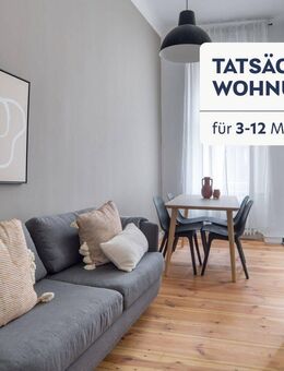 Unglaublich schöne vollmöblierte 3 Zimmer Wohnung in super Lage in der nähe der Spree. - Berlin