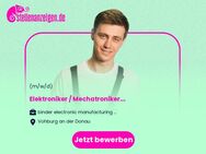 Elektroniker / Mechatroniker (m/w/d) - Vohburg (Donau)