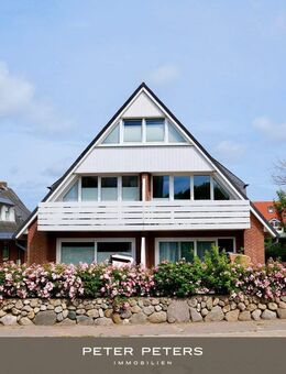 Strandnahe 4-Zimmer-Wohnung in ruhiger Lage im Süden von Westerland - Sylt