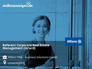 Referent Corporate Real Estate Management (m/w/d) - Unterföhring