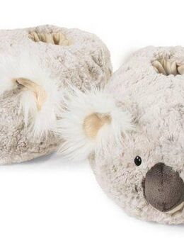 Nici KOALA Plüsch Hausschuhe Motiv Hausschuh mit flauschigen Ohren