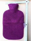 Wärmflasche, weinrot in 01099