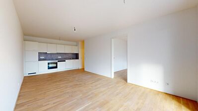 VALENTINA-Schönhof-Viertel | 2-Zimmerwohnung mit EBK und Balkon - Sonnenausrichtung mit Skylineblick