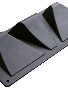 SCHELLENBERG Parkschwelle für Garagen, Carports und Parkplätze, Einparkhilfe zum Aufschrauben, 40 x 6 x 20 cm